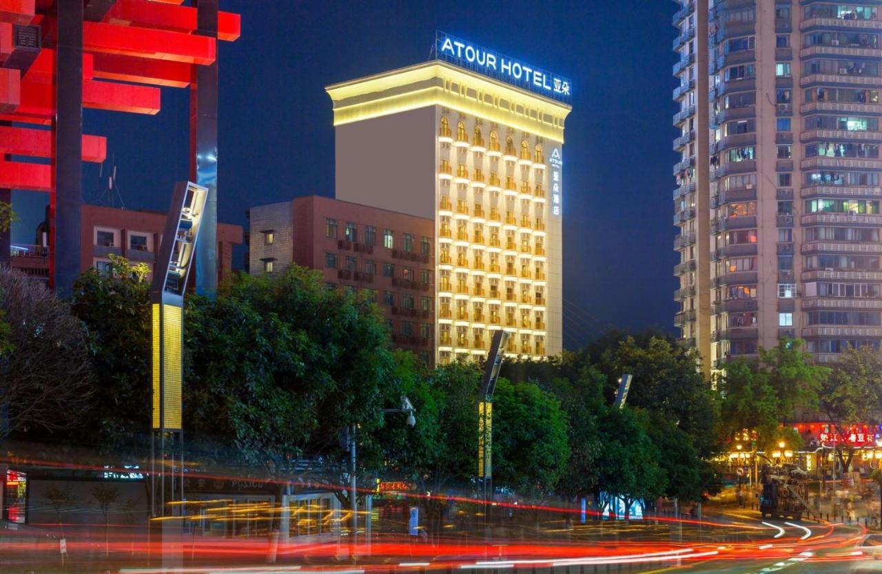 Atour Hotel Chongqing Hongyadong Riverview Bagian luar foto