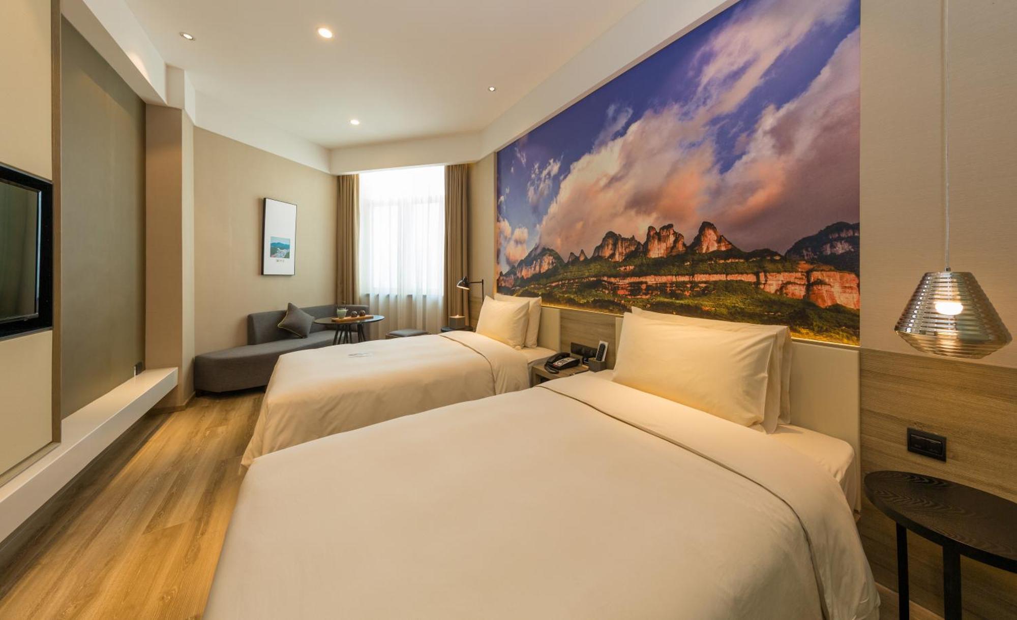 Atour Hotel Chongqing Hongyadong Riverview Bagian luar foto