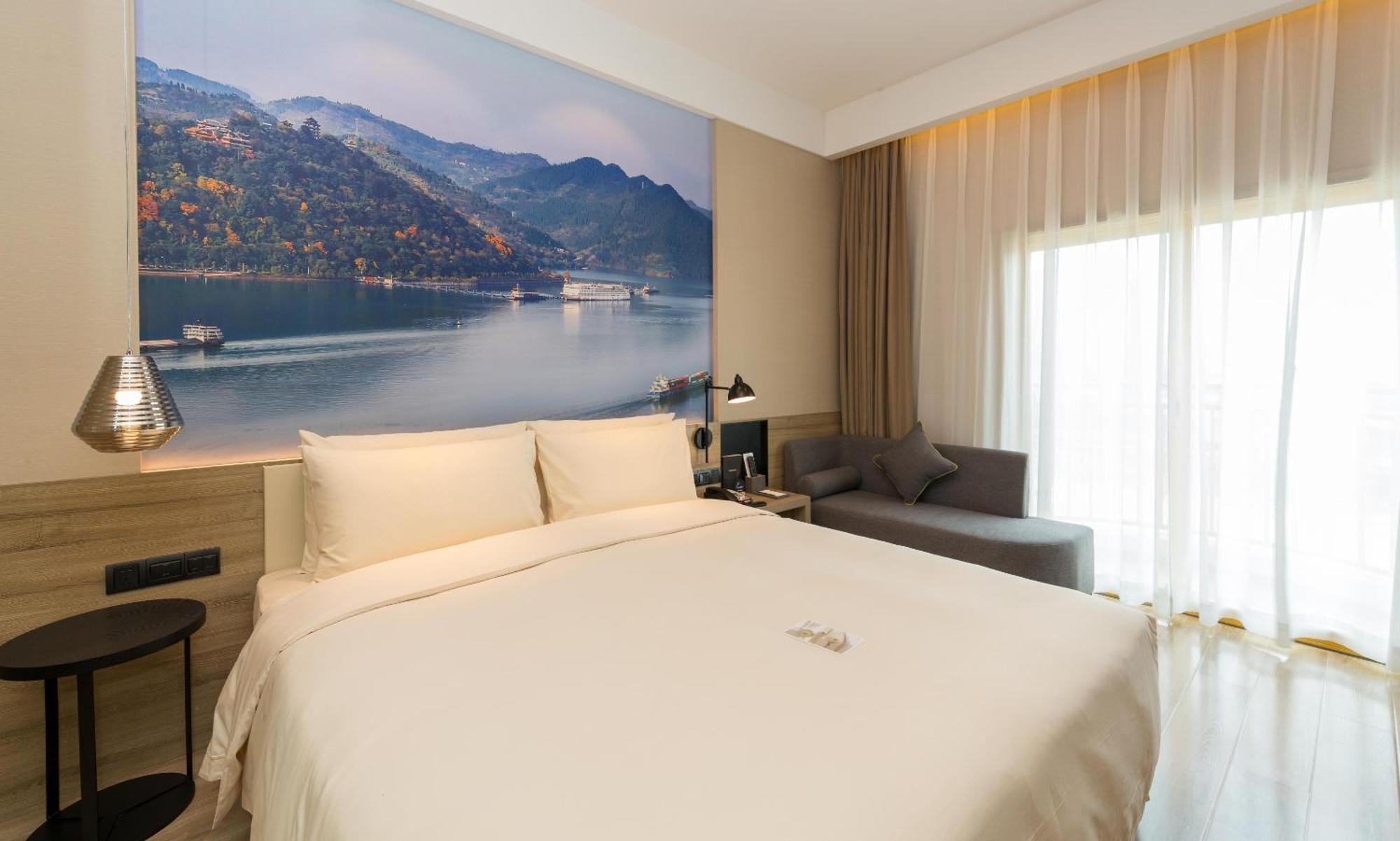 Atour Hotel Chongqing Hongyadong Riverview Bagian luar foto